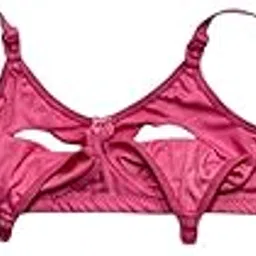vaidraj Women's Polycotton Feeding Bra | Non-Padded Wire-Free Maternity Bra with Front Open Flap | Adjustable Straps | Daily Use Breastfeeding Bra for New Moms-Multi Color-VR-400-picture-15