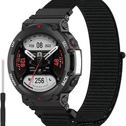 YODI Nylon Classic Strap Band Compatible with Amazfit T-Rex 2 | Installation Adjuster Tool Smartwatch Only Straps Accessories for Men and Women with Amazfit TRex 2 [Not for Any Other Models]-picture-16