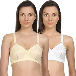 bodycare Women's Cotton Pack Of 2 B-C-D Cup Full-Coverage Bra - Prtn-Ws-picture-34