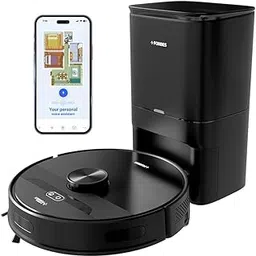 II Eureka II Forbes SmartClean, 5000Pa HyperSuction Robotic Vacuum Cleaner with Auto Bin (65 Days Hands-Free Cleaning) | LiDAR 3.0 & Home Mapping | Wet Mopping | 5-Hour Run Time II-picture-29