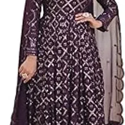 fashion basket Georgette Anarkali Kurta for Women image 1