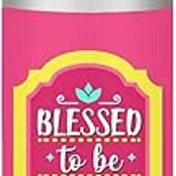 Yaya Cafe Blessed to be Mama Sipper Water Bottle for Mother mom for Gym, Office - Stainless Steel - 600 ml-picture-48