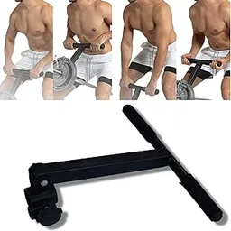 T-Bar Row Deadlift Attachment - Lightweight Weightlifting Handle - Fits for Olympic & Normal Barbells Ideal for Full Deadlifts Squats Pull-Ups or Downs T Bar Row Attachment Viking Press attachments-picture-18