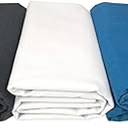 mamraj Men's Premium Unstitched Cotton Blend || 2.5m || Fabric for Shirt ( Formal, Casual Wear.) Set of 3 Shirt-picture-47