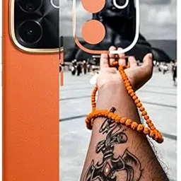 AtOdds Mobile Skin Sticker Wrap | Compatible for VIVO IQOO Z9S PRO (5G) | Scratchproof Matte Finish | Full Coverage for All Sides & Camera Protection (Rudra)-picture-22