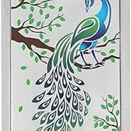 kundan (999.9) Silver Colour Bar - Peacock-picture-22