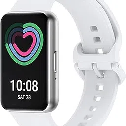 VEMIGON Sport Band Compatible with Samsung Galaxy Fit 3, Soft Silicone Replacement Watch Straps with Classic Clasp, Quick Release Metal Adapter wristband for Galaxy Fit3 2024 SM-R390 Men Women-image-87