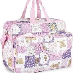 LONGING TO BUY Baby Bag for Mother, Mother Bag, Pack of 1 Diaper Bag for Girls and Boys (Rose Pink)-image-57