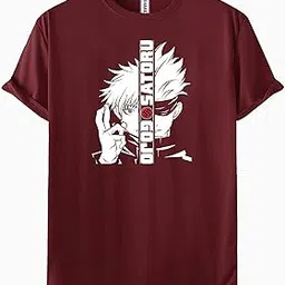 khakey Gojo Satoru Anime Tshirt for Men | Gojo Tshirt-picture-12