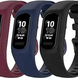 Watch Bands Compatible with Garmin Vivosmart 5 Bands Replacement Strap Wristbands Bracelet Band for Vivosmart 5 for Women Men-picture-27