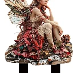 MYADDICTION Garden Fairy Stake 2D Garden Accessories Decor for Pathway Lawn Outdoor-picture-16