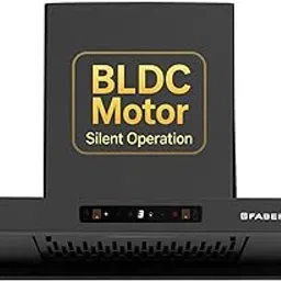 Faber Coral 75cm 1500m³/hr BLDC Autoclean T-Shape Chimney | 44db Silent Hood with 9 Speed | Touch & Gesture Control | 12Yr Motor,2Yr Comprehensive Warranty by Faber | Hood Coral BLDC FL HC SC BK IN75-image-7