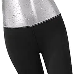 calandis CALADNIS Sauna Sweat Pants Body Shaper Thighs Fat Burner Waist Trimmer Sportswear XL Shorts-picture-52