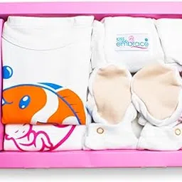 kiss and embrace Baby Newborn Gift Set Clothes Cotton 0-3 Months Unisex Boys Girls First Warm Wear Premium Essential Pieces Clothing Set-image-24