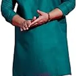 bigbanana Plus Size Men's Regular Fit Kurta (Anubhav,Royal Blue,7XL)-picture-56
