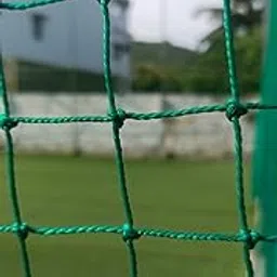 AMZ SPORTS NETS Cricket Cage Net (12FT x 60FT) Batting Practice Net Regular Training Netting For Outdoor Backyard Terrace Home Sports Ground (1.5mm)One Pcs 12FT x 130FT Covers 3 Sides Wall + One Pcs 12FT x 60FT For Rooftop-image-54