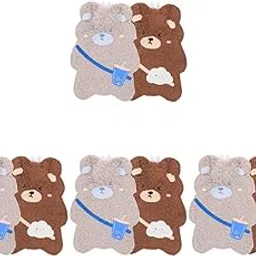 3NH® 4 Pcs Hand Warmer Portable Hand Warmers Feet Warmer Supplies for Women Plush Toys Bear Hand Warmer Girl Belly Warmer Warm Bag Flannel, Abs Warm Care Student-image-47
