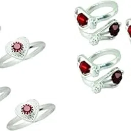 kamada creations Kamada's Designer colorful Toe ring-picture-56