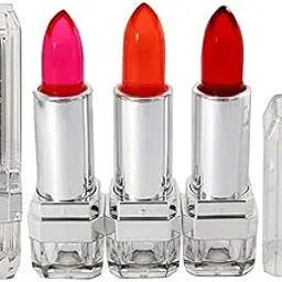 Colour Change Gel Lipstick 3 pcs, Shimmery Finish - Multicolor-picture-33