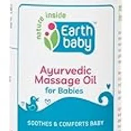 Earthbaby Ayurvedic Baby Massage Oil, Certified 100% Natural Origin (250 ml)-picture-32