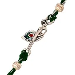 voylla Lord Krishna Motifs Divine Thread Rakhi For Brother|Pack Of 1|Rakhi Special|-picture-20