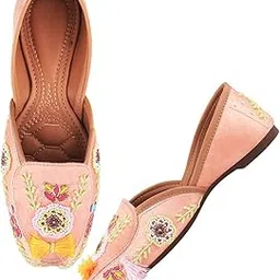 silverarrow Traditional Style, Modern Comfort Jutti Comfortable Flat Fancy Bellies for Womens and Girls-picture-54