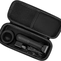 Linkidea Men's Body Trimmer Travel Case, Compatible with Manscaped Lawn Mower 3.0, 4.0, 5.0, Groin & Body Shaver, Portable Storage Bag for Grooming Kit, Compact Travel Organizer (Black)-picture-45