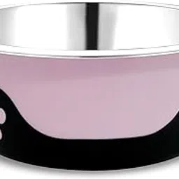 The Pet Dimension Dog Bowls Thermocool Insulated Stainless Steel, Non Slip, No Spill Insulated Dog Bowl, Keeps Food Warm & Water Cold for Dogs and Cats, Pink 8oz 240 ML-picture-28