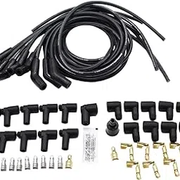 BNF®8.5mm Repair Parts 45/135 Degree Boots Points Spark Plug Wires for Ford|Motors | Parts & Accessories | Car & Truck Parts |1Set 8.5 mm Spark Plug Wires-picture-29