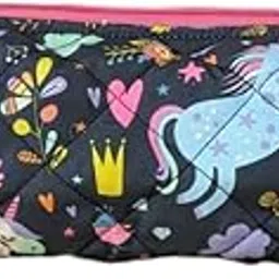 Playful Plunge Mini Travel Organizer | Multipurpose All-in-One Compact Durable, Lightweight, Waterproof, Bag | Travel Friendly Pouch | Ideal for Stationary, Diaper, Medicines (Fairy Tale Print)-picture-30