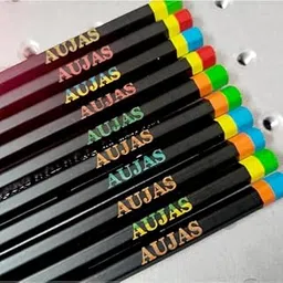 blinkNshop Personalized Pencil with name engraved, Customised Pencil, Birthday Return Gift, School Supplies, Party Favors, Classroom Rewards (2 Packets = 20 Pencils) (2)-picture-47