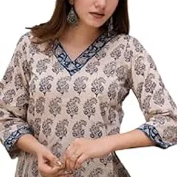 ng niromika Viscose Rayon Short Kurti for Women |Tops for Jeans | Stylish Wear Kurti Top for Girls | Kurti Top for Women | Cream-picture-12
