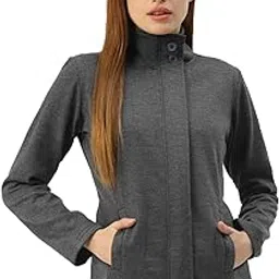 BRINNS Women's Fleece Solid Sweatshirt-picture-12