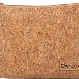 Orenda India Cork Travel, Makeup Pouch Small Lightweight and Stylish Cosmetic, Toiletry Bag for Women-image-41
