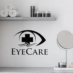 SnappySticker Eye Care Logo Clinic Center Vinyl Wall Art Decal Stickers Kitchen Décor, Size: 33 X 48-picture-27