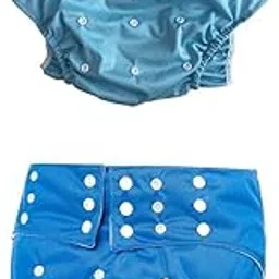 Enakshi® 2Pieces Washable PUL Adult Cloth Diaper Nappy for Men Women PUL and Cloth|Health & Beauty | Medical, Mobility & Disability | Daily Living Aids | Incontinence Aids-picture-58