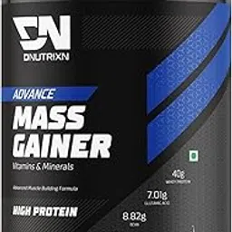 DNUTRIXN Advance Mass Gainer with High Protein, Digestive Enzyme, Multivitamins (500GM, Malai Kulfi)-image-16