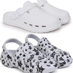 pampy angel Combo Pack of 2 Slipper/Flip Flops/Slides/Clogs/Sandals for Men (Cl-900 Vs Cl-AllStar)-picture-37