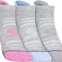 skechers Polyester Women's Short Socks S20022Id-Gry M, Grey-picture-38