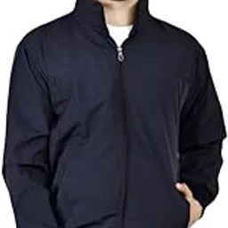Lightweight Windcheater Jacket, Nylon, Full Sleeves, Stand Collar-picture-38