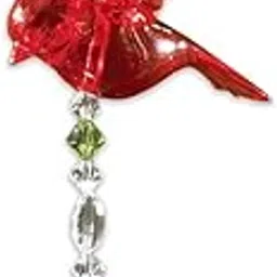 Bits and Pieces - Cardinal Prism Sun Catcher - Stunning Window Ornament Decoration-picture-44