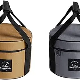 Merishopp Large Capacity Camping Bag Portable Wear Resistant Outdoor for Garage| Camping Cookware Set | Camping Utensils-picture-21