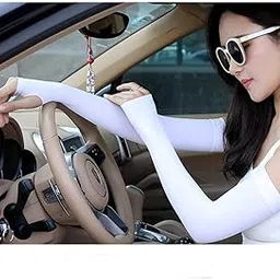 CALANDIS 1 Pair Women Men Protection Anti Slip Arm Compression Sleeves White | Orthotics, Braces & Sleeves | Orthopedics & Supports | Medical, Mobility & Disability-picture-25