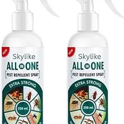 Skylike Pest Repellent Control Spray (PACK OF 2) For Home | Ant, Cockroach, Rat, Lizard, Bedbugs, Spider | Snake | 100% Natural No Kill Just Repel Easy To Use Non Toxic (250Ml) (4)-image-3