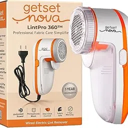 Nova Lint Remover for Clothes Fabric Cleaner Machine for Sweaters & Blankets Electric Shaver for Clothes Powerful Fabric Cleaner with Honeycomb Mesh LintPro 360™ 1 Year Warranty-picture-45
