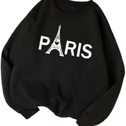 Casual Graphic Sweatshirt Set, Cotton Blend, Black and Beige, Cute Sloth and Design, Long Sleeve Pullover Collection-picture-20