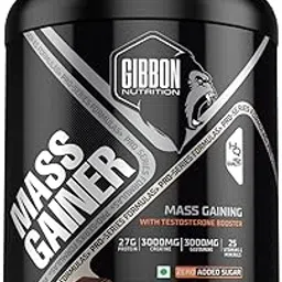 Gibbon Mass Gainer Protein Powder with Testosterone Booster,3 kg, 20 Servings | Nutrition Mass Gainer – Advanced Muscle & Strength Builder with Testosterone Boosters (3 Kg, Mango)-picture-10