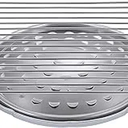 Portable Stainless Steel Barbecue Grill Rack Multi-Purpose Gas Burner & Stove Top Grill for Camping, Outdoor Cooking, Picnics, Baking, Roasting, Easy to Clean, Compact Design.-picture-17