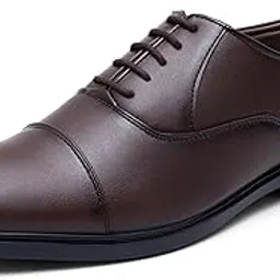 shooz Faux Leather Men's Formal Shoes|Oxford Shoes|Office Shoes for Men (5 UK to 13 UK)-picture-60