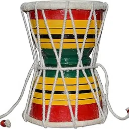 SAI MUSICAL Damru Hand Percussion Handmade Indian Musical Instrument-image-91